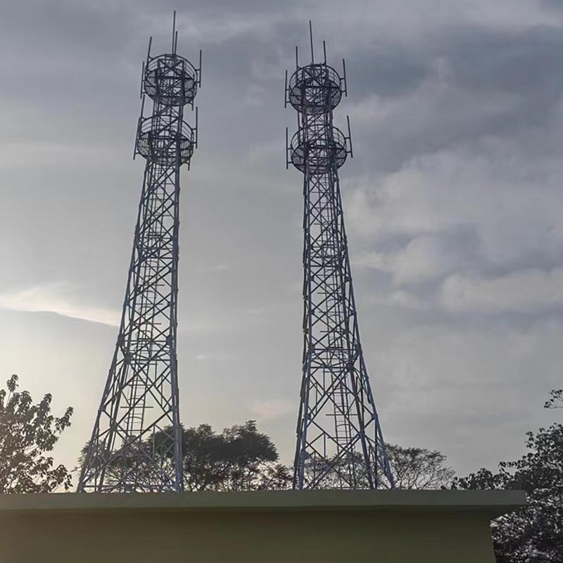 Menara isyarat tiub tunggal 5G