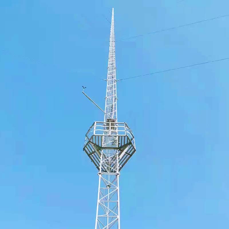 Menara Perlindungan Kilat Keluli Sudut 35 Meter