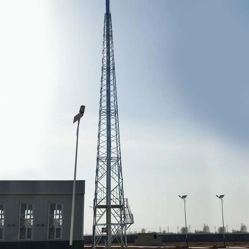 Menara Cerobong Keluli Sudut