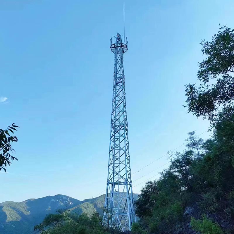 Menara Pemantauan Sentri Struktur Keluli Bertugas